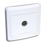 Розетка TV 1-м СП Этюд оконечная бел. SchE TVC-002B