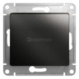 Механизм кнопки нажимного 1-кл. СП Glossa 10А IP20 (сх. 1) 10AX антрацит SchE GSL000715
