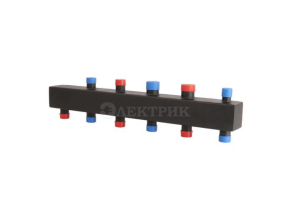 RDG-0016-004034 ROMMER Стальной распределительный коллектор 3(4) отопительных контура 1х1 1/4"