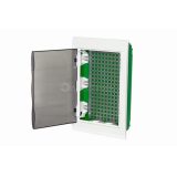 Корпус встраиваемый City9 Box IT 3 ряда 36мод. 2 розетки с прозр. дверцей SE EZ9E312S2FIT