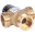 SVM-0120-256025 STOUT Термостатический смесительный клапан для ситем отопления и ГВС 1" НР 35-60C Kvs 2,5
