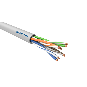 Кабель связи витая пара U/UTP (23AWG) кат.6 4х2 (305м) (м) ITK LC1-C604-111