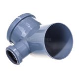 Отвод 110/50х45, левый, РТП 36686