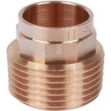 14243221 Sanha 4243g переход ВП-НР, бронза22x1, для медных труб под пайку
