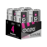 Элемент питания алкалиновый C/LR14 1.5В Alkaline Pack-4 (уп.4шт) ФАZА 5033160