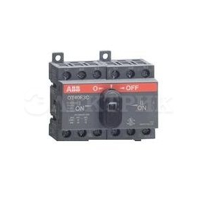 Рубильник реверсивный OT40 F3C 40A (23A AC23) ABB 1SCA104913R1001