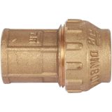 3400010 TIEMME Муфта с внутренней резьбой 25х3/4 для труб ПНД винтовой