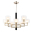 Потолочная люстра Crystal Lux MAESTRO SP-PL5+5 GOLD