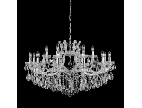Подвесная люстра Crystal Lux Hollywood SP12+6 Chrome