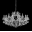 Подвесная люстра Crystal Lux Hollywood SP12+6 Chrome