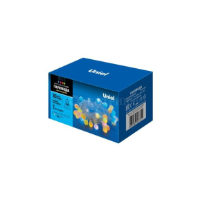 ULD-S0700-050/DTA RGB IP20 RAINBOW Гирлянда светодиодная «Радуга», 50 светодиодов, 7 м, RGB, IP20, п