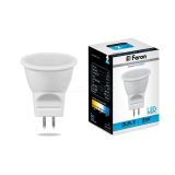 Лампа светодиодная LED 3вт 230в G5.3 MR11 дневной (LB-271 6LED)