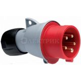 Вилка эл. каб. 32А 3P+N+E IP44 ABB 2CMA193519R1000