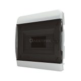 Бокс СП 12мод. черн/дым IP40 BVK 40-12-1 Tekfor