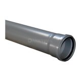 Труба OPTIMA ф 110 с раструбом =1м вн,канализ толщ,ст 2.2(10) VALFEX