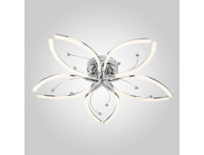 Потолочная светодиодная люстра Eurosvet Fiona 90056/5 хром