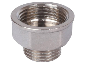 SFT-0073-000134 STOUT Переходник под ключ ВН никелированный 1x 3/4