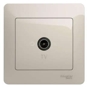 Коннектор TV антенны Glossa в сборе молоч. SchE GSL000996