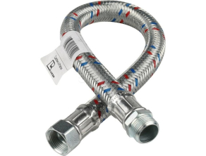 SHF-0206-182020 STOUT Гибкая подводка для воды НР 3/4 х ВР 3/4, длина 600 мм