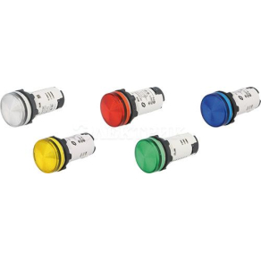 Лампа светосигнальная SB7 d22мм 230В AC зел. моноблочная SE SB7EV03MP