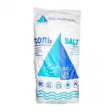 Соль пищевая таблетированная сорт "Премиум" мешок 25кг