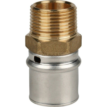 SFP-0001-003426 STOUT Переходник с наружной резьбой 3/4"х26 для металлопластиковых труб прессовой