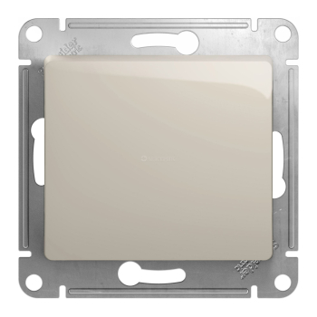Переключатель 1-кл. Glossa сх. 6 10AX молоч. SchE GSL000961