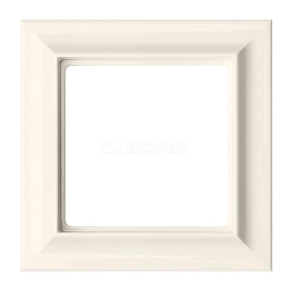 Jung Рамка 1-пост; Eco Profi Standart; термопласт; слоновая кость