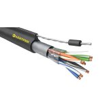 Кабель FTP 4х2х24AWG кат.5е медь с тросом бухта (м) Rexant 01-0144