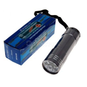 Фонарь UF12LED (3XR03 металлик 12 LED; алюм. короб) Ultraflash 7904