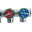 SMB-6850-343404 STOUT Коллектор регулирующий 3/4", 4 отвода 3/4"ЕК