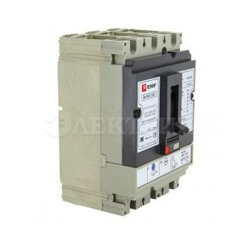 Выключатель авт. 3п ВА-99C 100/80А 36кА EKF mccb99C-100-80