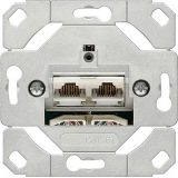 Мех-зм 2-ной комп.роз. Cat.6A RJ45 GIRA