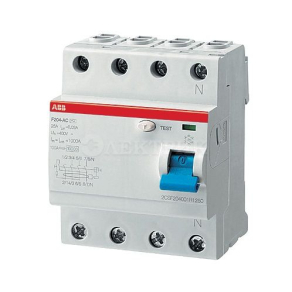 Выключатель диф. тока 4п 80А 300мА тип AC F204 ABB 2CSF204001R3800