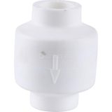 3222-cvl-0b0000 Kalde d=20 Обратный клапан для полипропиленовых труб под сварку (цвет белый)