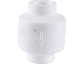 3222-cvl-0b0000 Kalde d=20 Обратный клапан для полипропиленовых труб под сварку (цвет белый)