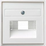 Накладка 50*50 мм для розеток UAE/IAE Белый System 55  GIRA