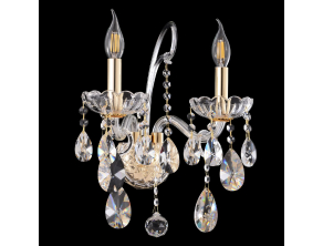 Бра Crystal Lux MONICA AP2 GOLD