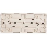 Розетка 3-м ОП Этюд 16А 250В без защ. шторок с заземл. крем. SchE PA16-011K