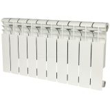 ROMMER Profi BM 350 (BI350-80-80-130) 10 секций радиатор биметаллический (RAL9016)