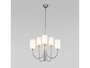 Подвесная люстра Eurosvet Abbey 60164/6 никель