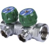 SMB-6850-341202 STOUT Коллектор регулирующий 3/4", 2 отвода 1/2"
