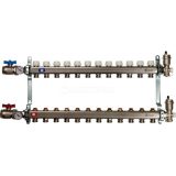 SMS 0912 000012 STOUT Коллектор из нержавеющей стали в сборе без расходомеров 12 вых.