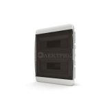 Бокс СП 24мод. черн/дым IP40 BVK 40-24-1 Tekfor