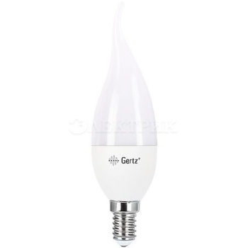 Лампа светодиодная Gertz 7,5Вт/3300К/Е14 свеча
