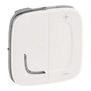 754743  Valena ALLURE MyHome Play Zigbee.Лицевая панель для светорегулятора-радиоприемника.Белая