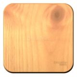 Выключатель 1-кл. ОП Blanca 10А IP20 (сх. 1) 250В с изолир. пластиной ясень SchE BLNVA101015