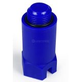 Заглушка длинная ППР 1/2 синяя РТП (30374)