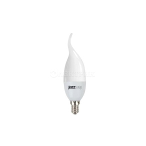 Лампа светодиодная PLED-SP CA37 9Вт свеча 3000К тепл. бел. E14 820лм 230В JazzWay 4897062859518