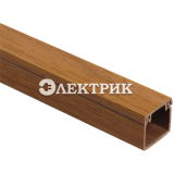 Кабель-канал 12х12 ЭЛЕКОР дуб. (дл.2м) ИЭК CKK10-012-012-1-K24